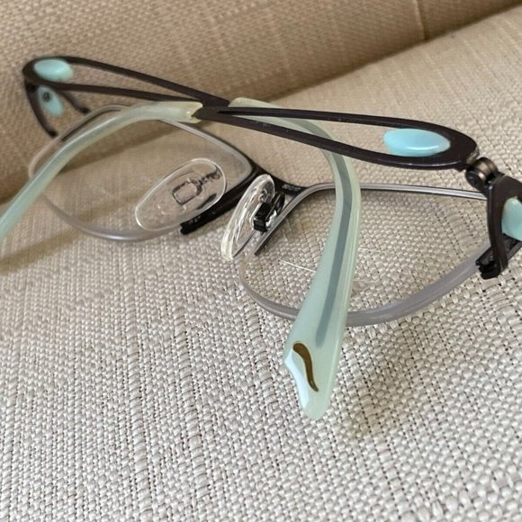 Brendel Women Glasses Eschenbach Black/Blue Tone Eyeglasses 50[]17 135 - Picture 4 of 12